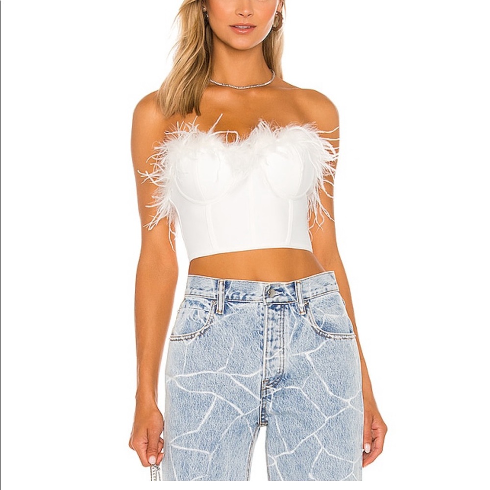 Superdown Ramona bustier top